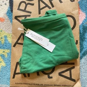 {ARQ} 2 NWT High Rise Undies in Verdant Green Small
